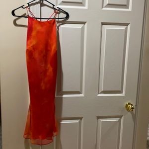 Stylist red dress